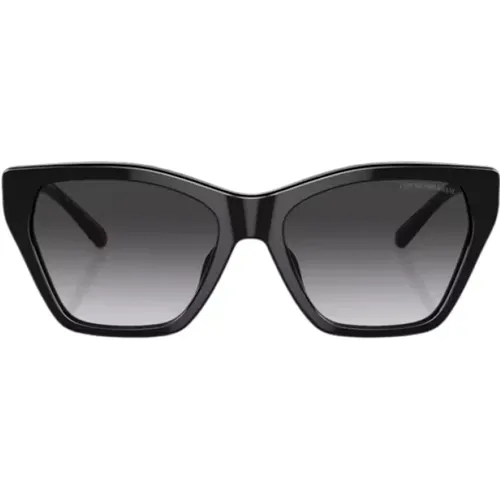 Geometrische Katzenaugen-Sonnenbrille - Nero , Damen, Größe: ONE Size - Emporio Armani - Modalova