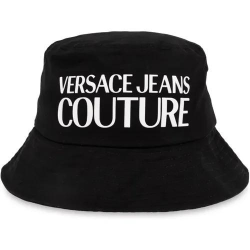 Eimerhut mit Logo , Herren, Größe: S - Versace Jeans Couture - Modalova