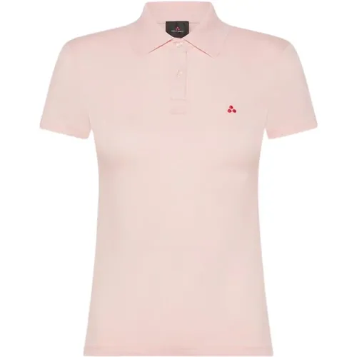 Plaka Cotton Polo Shirt , female, Sizes: L - Peuterey - Modalova