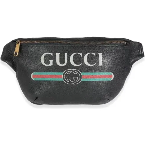 Pre-owned Leather crossbody-bags , female, Sizes: ONE SIZE - Gucci Vintage - Modalova