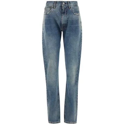 Gerades Jeans , Damen, Größe: W25 - Maison Margiela - Modalova