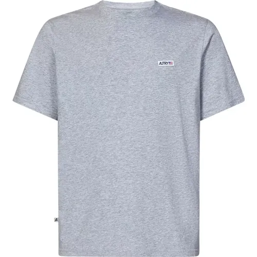 T-shirts and Polos Grey , male, Sizes: M, XL, L, 2XL - Autry - Modalova
