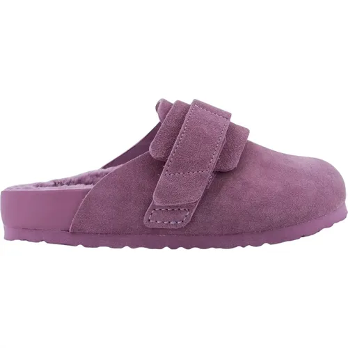 Nagoya Suede Mule with Adjustable Strap , female, Sizes: 3 UK - Birkenstock - Modalova