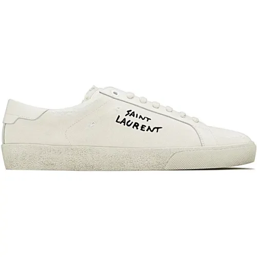 Bequeme Sneakers für Männer und Frauen , Herren, Größe: 40 1/2 EU - Saint Laurent - Modalova