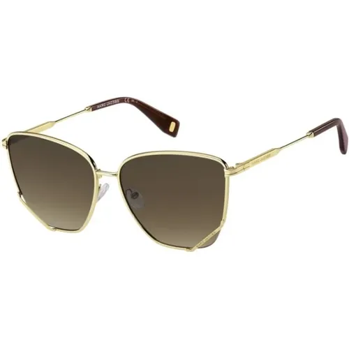 Goldrahmen Stilvolle Sonnenbrille - Marc Jacobs - Modalova
