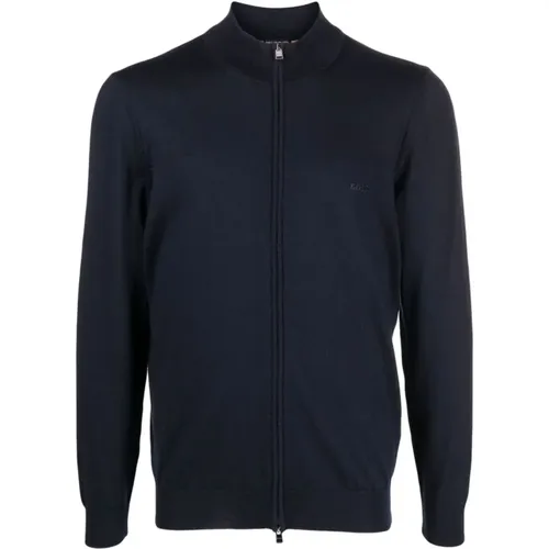 Zip Cardigan Palano , male, Sizes: M, XL, S - Hugo Boss - Modalova