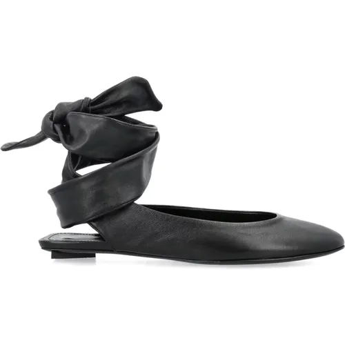 Closed Ballerina Shoes , female, Sizes: 3 UK, 6 UK, 4 UK, 5 UK - The Attico - Modalova
