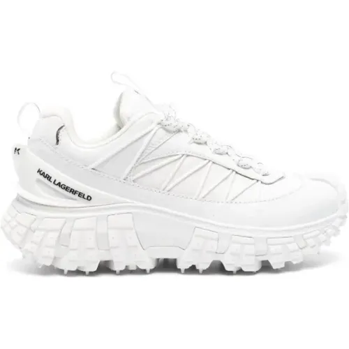 K/Trail Leather Sneakers , female, Sizes: 7 UK - Karl Lagerfeld - Modalova