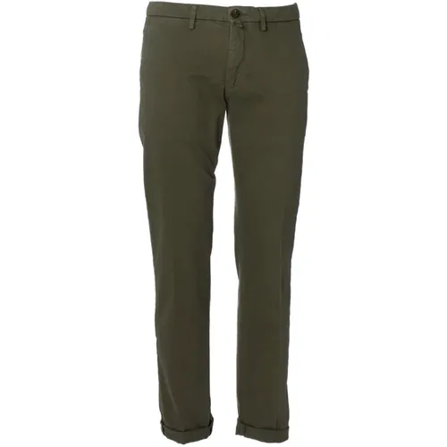 Regular Fit Cotton Pants , male, Sizes: W38 - Siviglia - Modalova