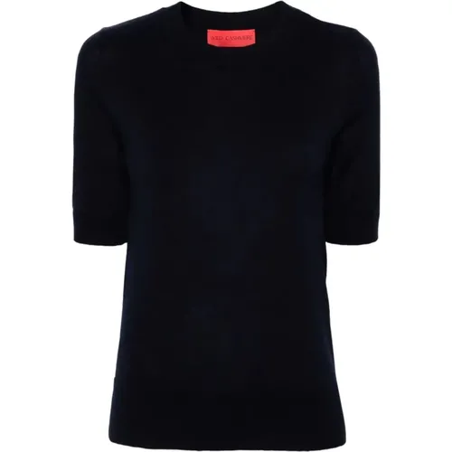 Half-Sleeve Crew-Neck Sweater , female, Sizes: 2XS, M, L - Wild Cashmere - Modalova
