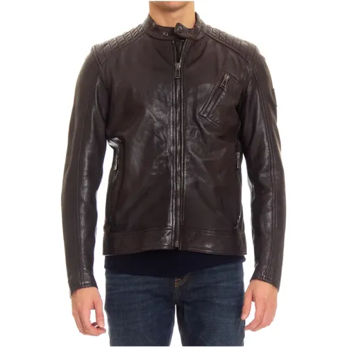 Leather Jacket , male, Sizes: 2XL - Belstaff - Modalova