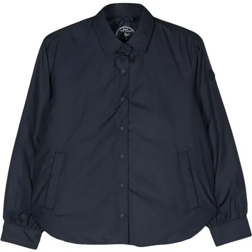 Puffer Shirt Jacket , female, Sizes: XL - Save The Duck - Modalova