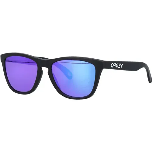 Frogskins Matte Prizm Violet Sunglasses , unisex, Sizes: ONE SIZE - Oakley - Modalova