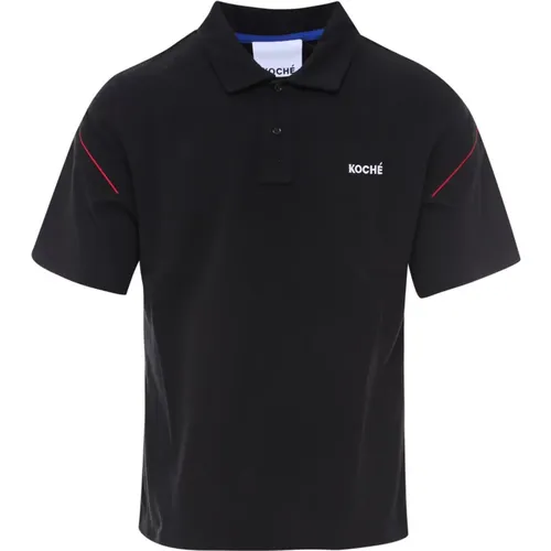 Men#39;s Clothing T-Shirts Polo Shirt Ss21 , male, Sizes: L, 2XL - Koché - Modalova