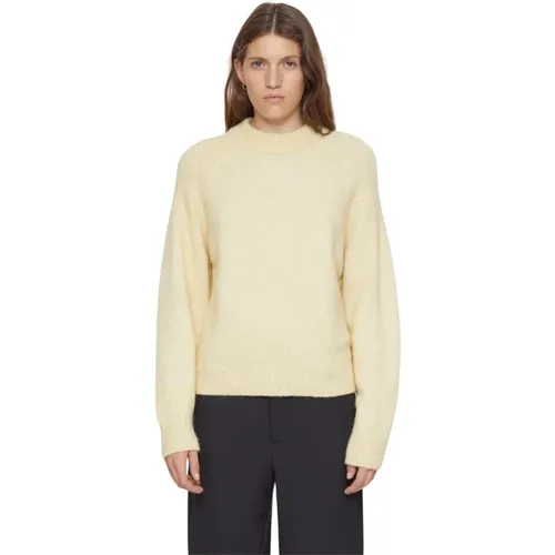 Pastel Color Shetland Sweater , female, Sizes: M - closed - Modalova