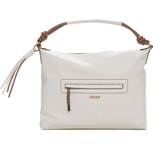 Contrast Bucket Bag with Front Pocket , female, Sizes: ONE SIZE - Liu Jo - Modalova
