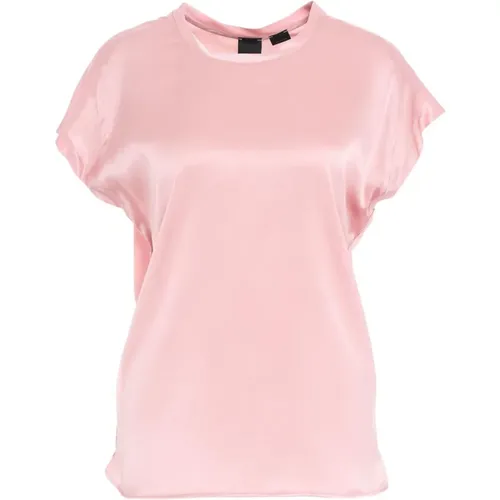 Rose Ss24 Womens T-Shirts Polos , female, Sizes: M, L, S - pinko - Modalova