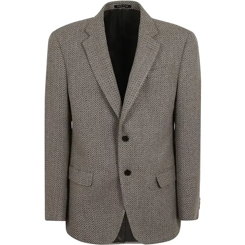 Blazer for Men Aw24 , male, Sizes: L, M, 2XL, XL - Emporio Armani - Modalova