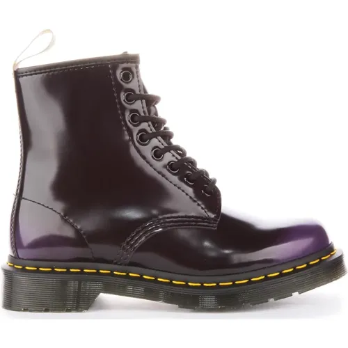 Vegan Black Oxford Boots , female, Sizes: 7 UK, 5 UK, 6 UK, 4 UK - Dr. Martens - Modalova