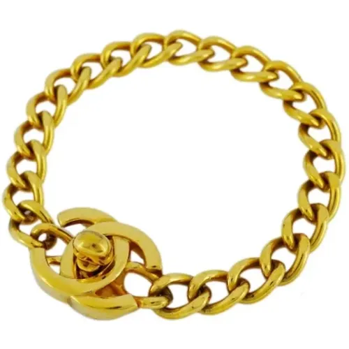 Pre-owned Metal chanel-jewelry , female, Sizes: ONE SIZE - Chanel Vintage - Modalova