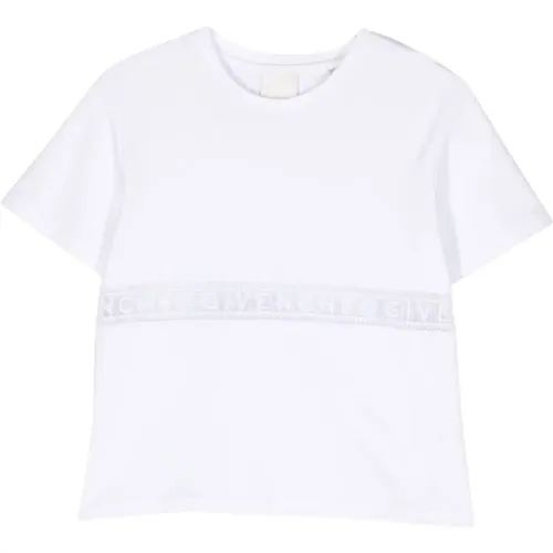 Weißes Logo T-Shirt Givenchy - Givenchy - Modalova