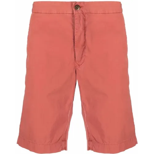 Baumwollshorts mit Taschen Incotex - Incotex - Modalova