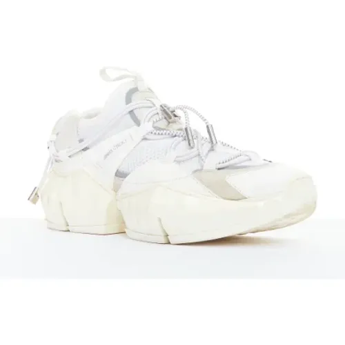 Pre-owned Leather sneakers , female, Sizes: 3 UK - Jimmy Choo Pre-owned - Modalova