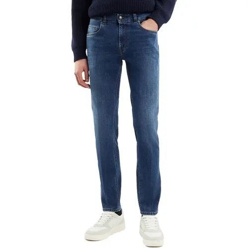 Stylische Denim Jeans , Herren, Größe: W31 - Fay - Modalova