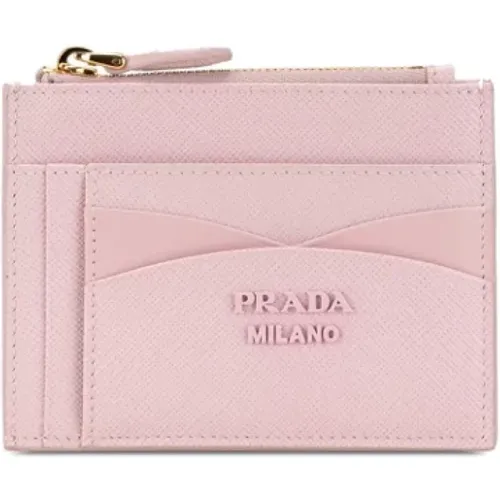 Pre-owned Leather wallets , female, Sizes: ONE SIZE - Prada Vintage - Modalova