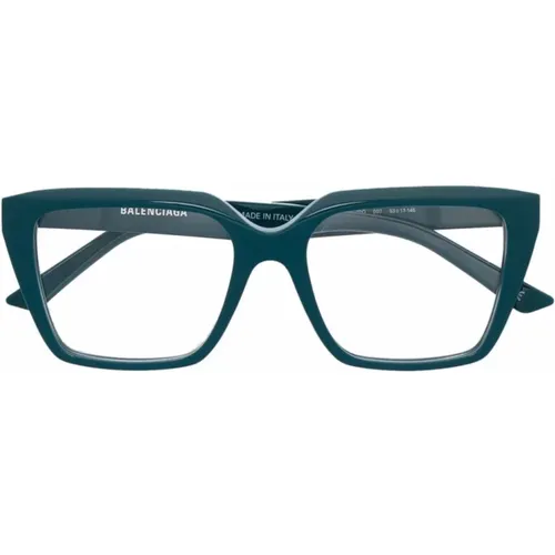 Blaue Optische Brille Must-Have , Damen, Größe: 53 MM - Balenciaga - Modalova