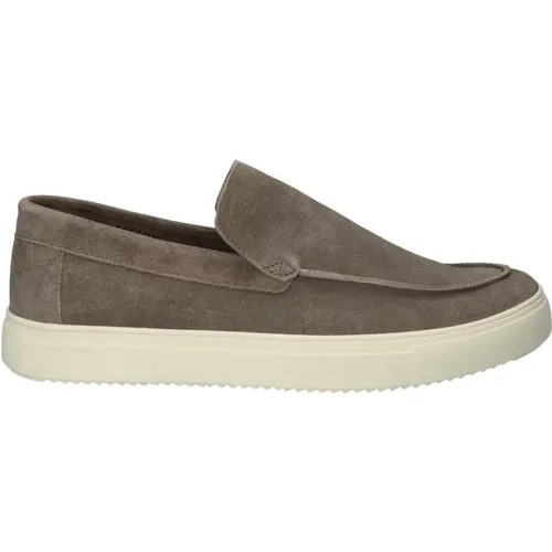 Luxuriöse Wildleder Slip-ons , Herren, Größe: 42 EU - Blackstone - Modalova