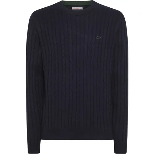 Sweaters for Men , male, Sizes: 2XL - Sun68 - Modalova