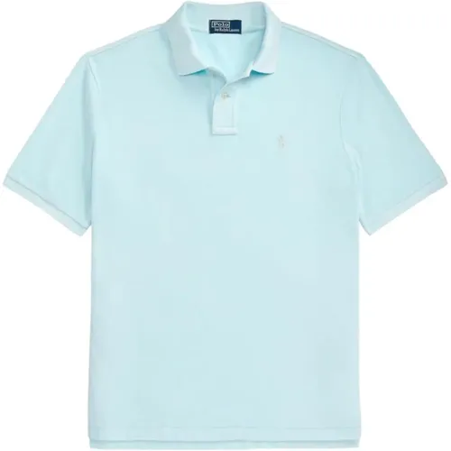 Blaue T-Shirts und Polos , Herren, Größe: XS - Polo Ralph Lauren - Modalova