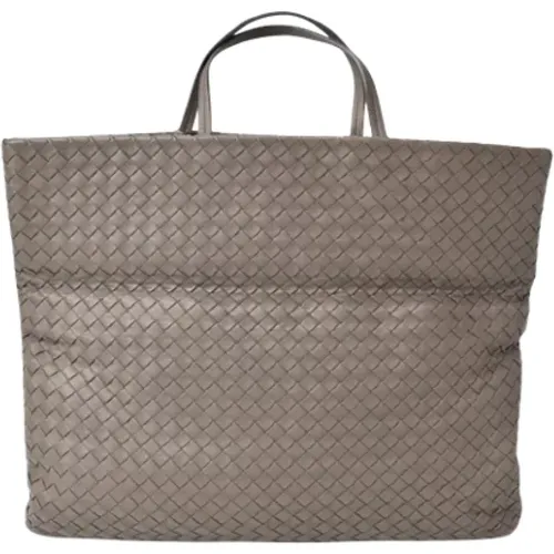 Pre-owned Leder schultertasche - Bottega Veneta Vintage - Modalova