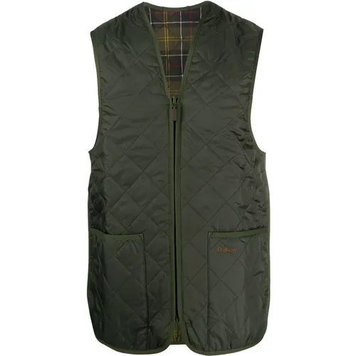 Classic Olive Gilet for Men , male, Sizes: 2XS, 3XS, 4XS - Barbour - Modalova