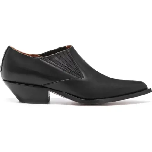 Calfskin Slip-on Low Boots , male, Sizes: 9 UK, 10 UK, 8 UK, 7 UK, 12 UK - Sonora - Modalova