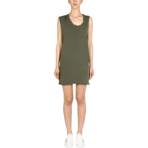 Mini Round Neckline Dress , female, Sizes: XS, M, S - Dsquared2 - Modalova