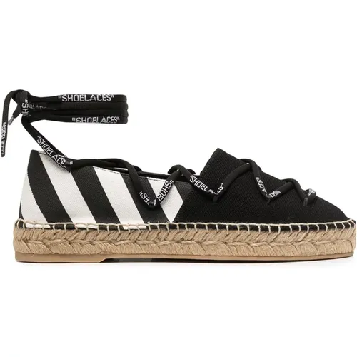 Espadrilles , Damen, Größe: 40 EU - Off White - Modalova