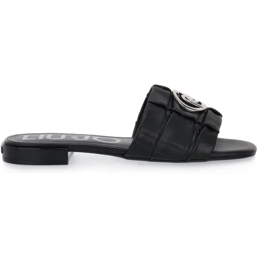 Stylish Astra 35 Slide Sandals , female, Sizes: 6 UK, 5 UK, 7 UK - Liu Jo - Modalova
