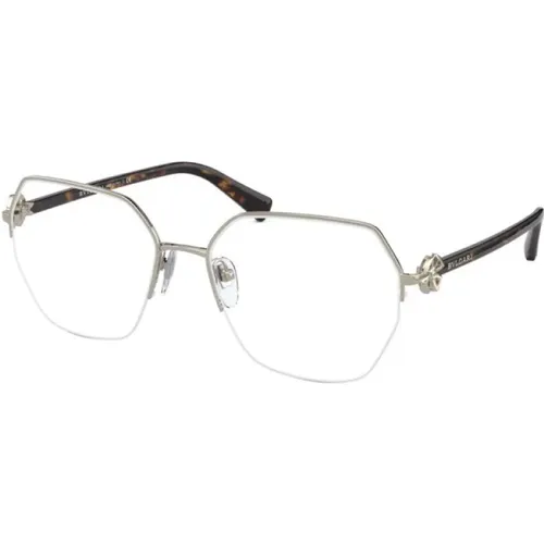 Stilvolle Metallrahmenbrille,Moderne Brille Modell 2224B - Bvlgari - Modalova