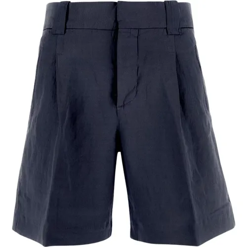 Bermuda Shorts aus Baumwolle , Damen, Größe: W28 - closed - Modalova