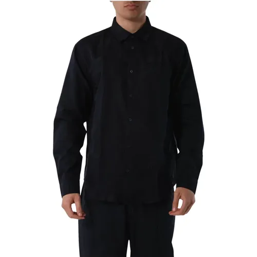 Cotton Shirt with Front Buttons , male, Sizes: S, L, 2XL, M, XL - Armani Exchange - Modalova
