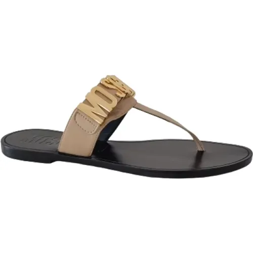 Sandalen für Frauen , Damen, Größe: 41 EU - Moschino - Modalova