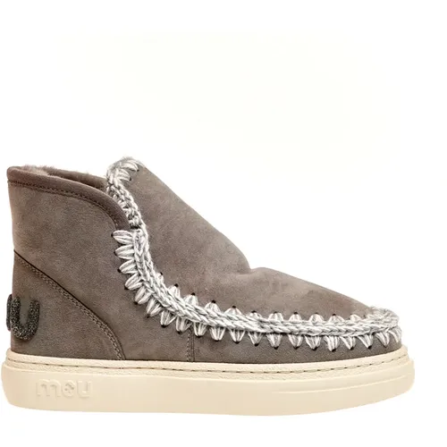 Bold Glitter Logo Sneaker - Grey (Size ) , female, Sizes: 4 UK, 3 UK - Mou - Modalova