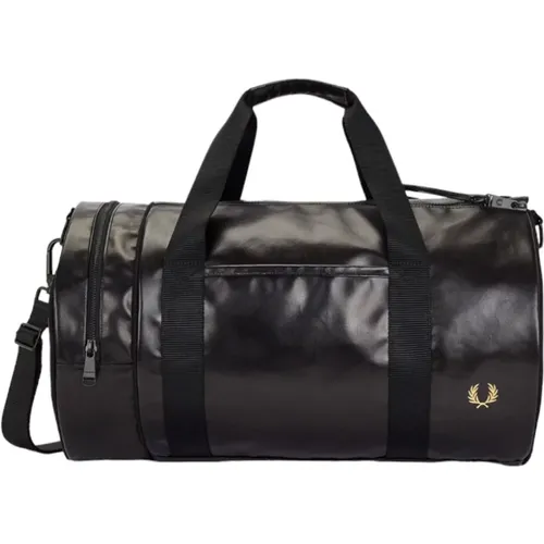 Stylische Duffle-Tasche , Herren, Größe: ONE Size - Fred Perry - Modalova