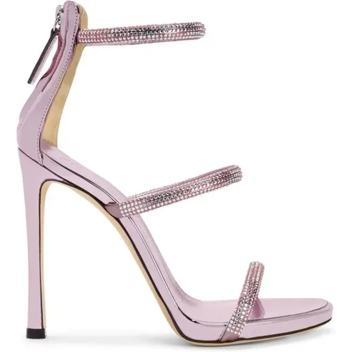 Harmony Rhinestone Sandals , female, Sizes: 6 UK - giuseppe zanotti - Modalova