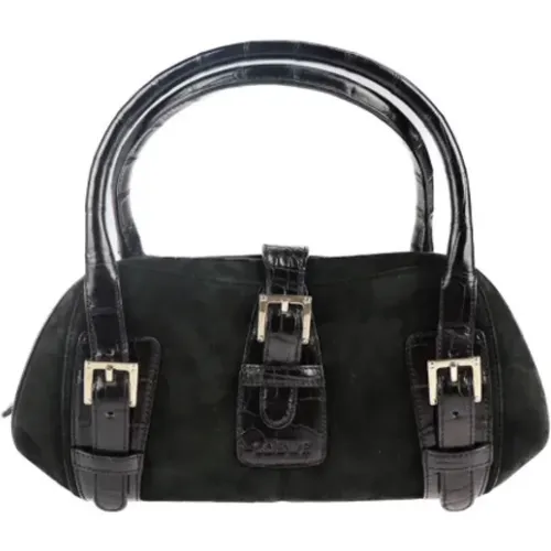 Pre-owned Leather handbags , female, Sizes: ONE SIZE - Loewe Pre-owned - Modalova