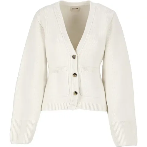 Ivory Kaschmir Strickjacke Khaite - Khaite - Modalova