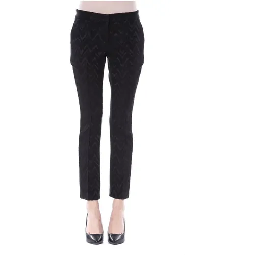 Slim Fit Frontal Motiv Hose Byblos - Byblos - Modalova