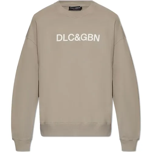 Bedruckter Sweatshirt - Dolce & Gabbana - Modalova